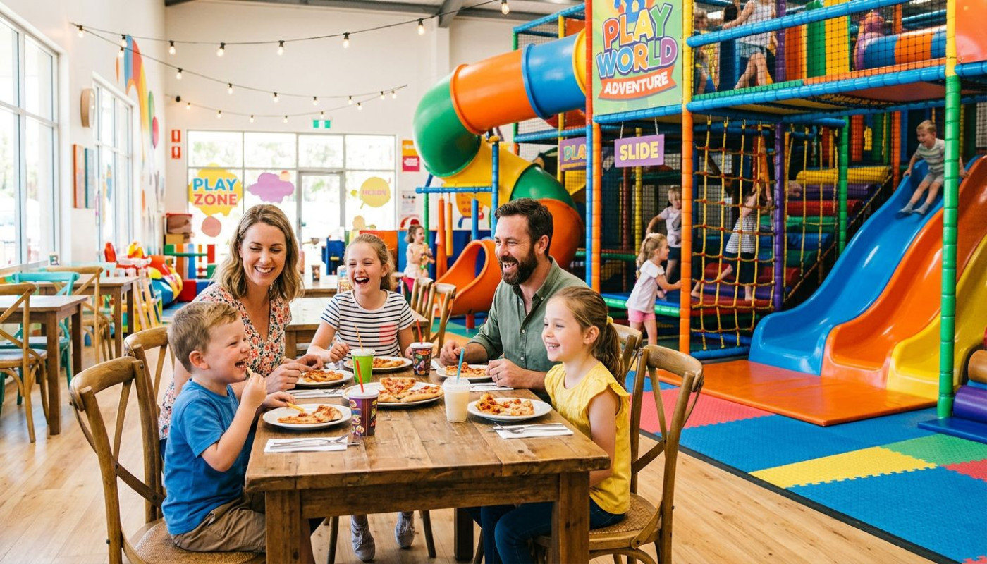 Les avantages des restaurants intégrés dans les espaces de jeux